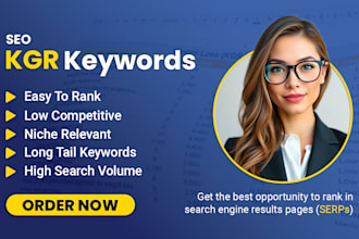do kgr keyword research to improve SEO ranking