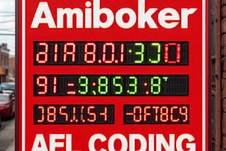 customize an algorithmic trading strategy for your   goals in amibroker afl