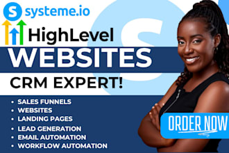 design systeme io website, gohighlevel sales funnel, systeme io landing page