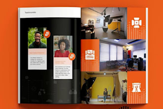 design brochure, company profile, annual report, proposal, booklet, ebook