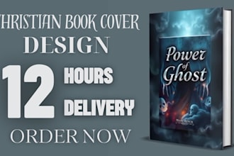 design unique fantasy, christian, book cover, kindle cover