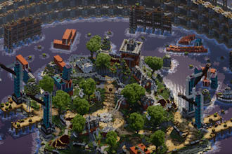 build for you spawn, lobby, maps, or structures for your minecraft server