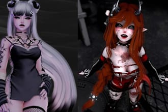 do custom vrchat avatar furry avatar nsfw 3d avatar vrc avatar vr character vrm