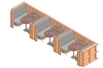 custom 3d furniture modeling and rendering with cnc, cad,polyboard, aspire