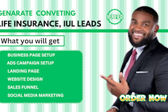 setup facebook and instagram ads campaign for life insurance lead generation