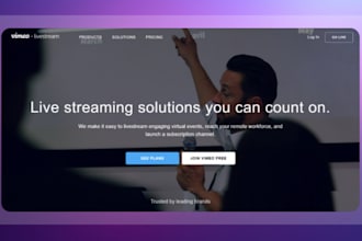 build live streaming website, video streaming website, ott app