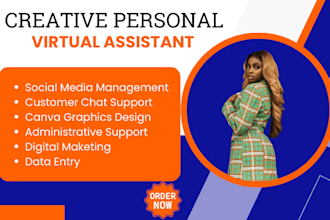 creative virtual assistant executive virtual personal assistant social media VA