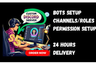 setup discord server for pubg, the finals, fallout, battlefield, off the grid