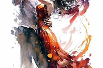 paint a real oil painting on canvas with free shipping