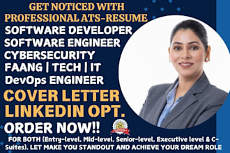 write software developer, software engineer, tech, cybersecurity, faang resume