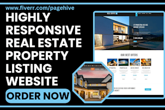 design real estate website realtor investor property listing mortgage website