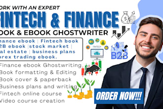 do finance ebook fintech book b2b forex trading stock market real estate ebook