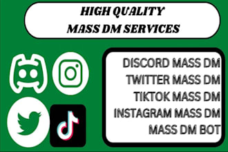 do a custom, ,instagram api bot, messenger ai bot  and mass dm
