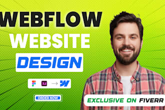 design webflow website, convert figma to webflow, webflow animation