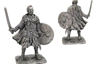 dnd ttrpg warrior sculpting, digital 3d statue ,fantasy 3d figure, zbrush file