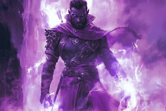 create a dnd art and d and d character for you