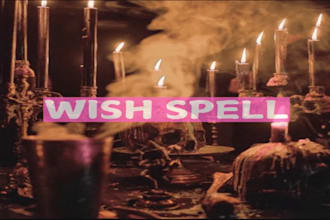 cast custom wish spell, make a wish, wish spell casting