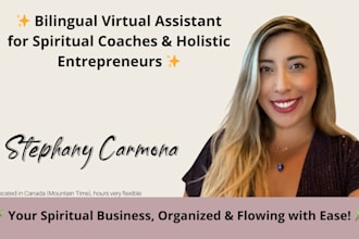 be your virtual assistant for spiritual coaches and holistic therapists