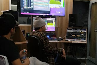 mixing and a producer music