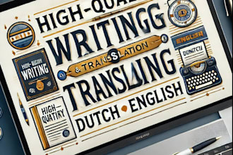 translate and write blogs, ebooks, and content