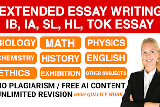 do perfectly ib extended essays, sl hl ess, ia, and tok exhibition