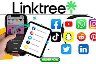 setup linktree, beacons ai biolink for your social media platform