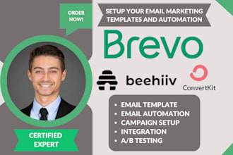 create brevo campaign, automation convertkit beehiv mailchimp bravo workflows