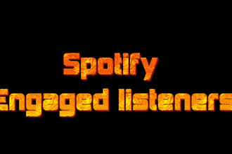 promote your spotify album,rock metal track to reels engaged listeners