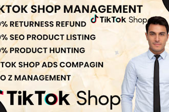 be your  tiktok shop manager