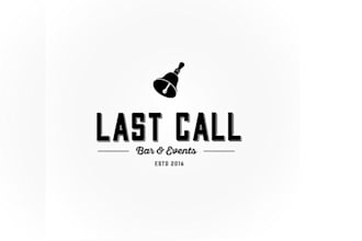 design classic old style bar events company logo
