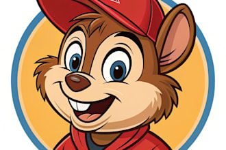 draw cartoon caricature, portrait, avatar, or logo
