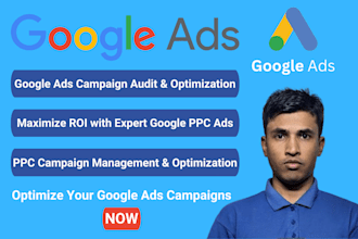 audit, manage and optimize google PPC ads for maximum ROI