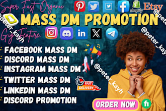 do discord mass dm, facebook mass dm, instagram twitter dms, cold outreach