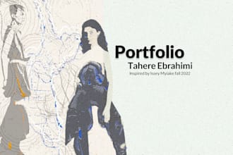 professional fashion portfolio and ai fashion look