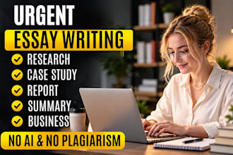 do urgent essay writing as an essay writer