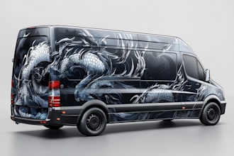 do professional car wrap design, van wrap design and