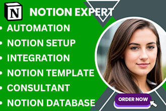 create a custom notion template design and complete your workspace setup