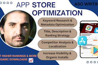 do expert aso to boost app ranking on google store and app store