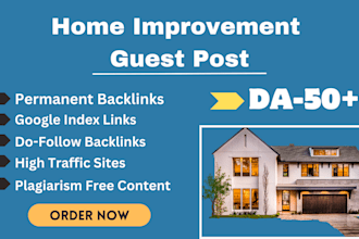 do guest post on home improvement blog