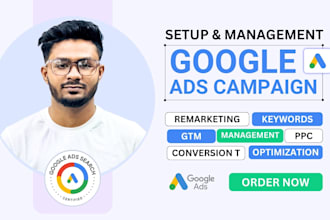 create, manage, and optimize your google ads PPC campaigns