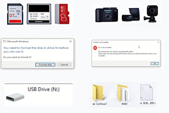 remote data recovery  camera memory card data recovery for videos and photos