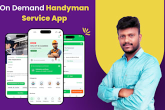 develop an on demand handyman service app for all home services