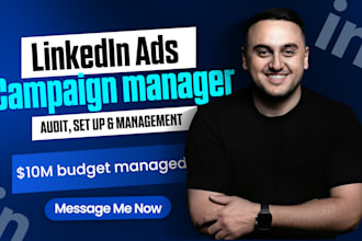 setup and manage converting linkedin ads campaign