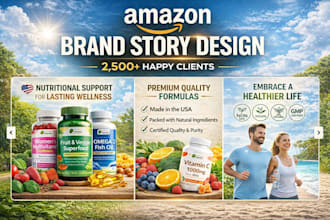 design amazon brand story for your listing