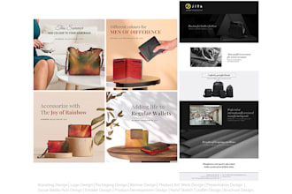 design social media post, emailer and website banner design