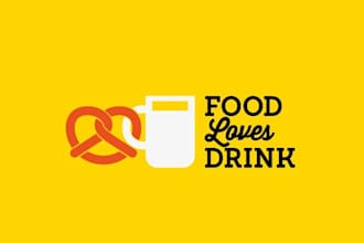 design food and beverage logo