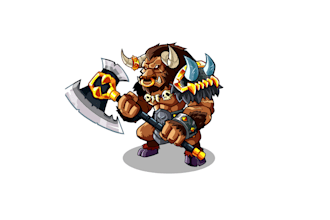 design awesome game character logo