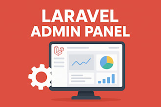 develop a laravel admin panel or dashboard for your business