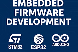program embedded firmware for stm32 esp32 arduino