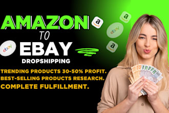 find profitable amazon to ebay dropshipping products
